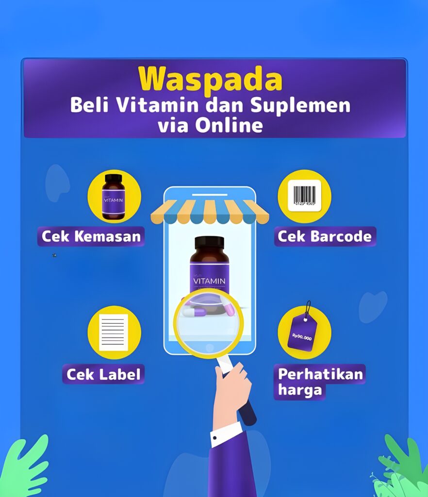Tips Beli Suplemen Online agar Tidak Tertipu Produk Palsu